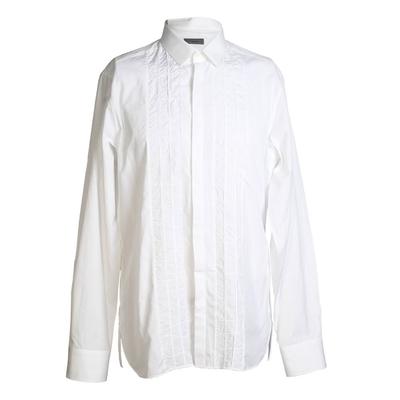  Lanvin Size 16-16.5 Poplin Dress Shirt