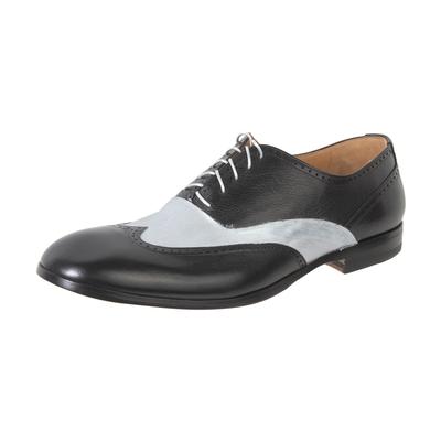 Maison Martin Margie Size 12 Black & White Wingtip Shoes