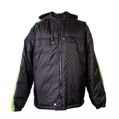 Gucci Size 50/40-M Black Monogram Jacket