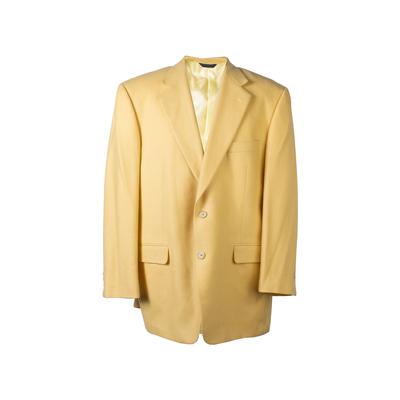 Burberry Size 44 Yellow Sport Coat 