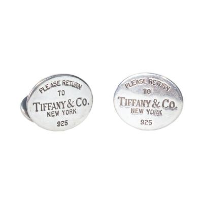 Tiffany & Co. Silver 925 Silver Cufflinks 