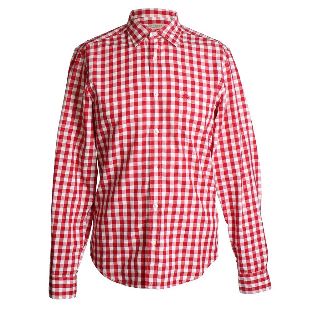  Burberry Brit Size Small Gingham Check Shirt