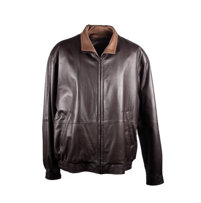 Remy Leather Size Large Brown Leather Jacket 