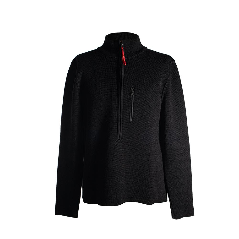  Prada Size Large Black Sport Sweater