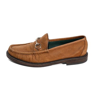 Gucci Size 9 Brown Loafers