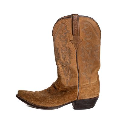 Lucchese Size 9.5 Brown Western Boots