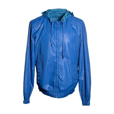 Versace Size Large Reversal Blue Jacket