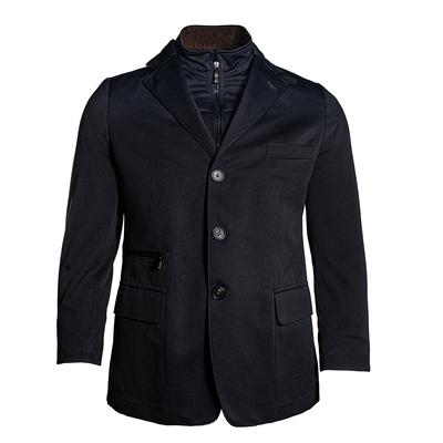 Corneliani Size 40 Black Jacket