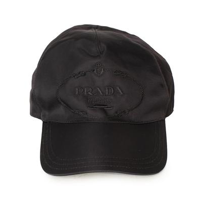 Prada Size Large Tessuto Logo Baseball Hat 
