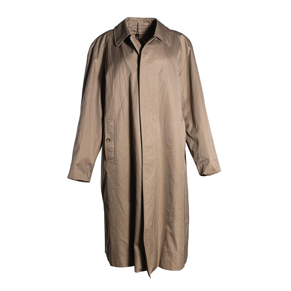  Burberry Size Large Tan Trench Coat