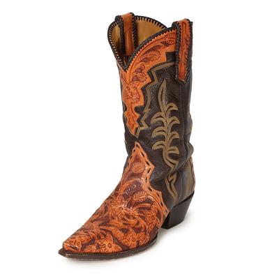 Liberty Size 11.5 Tooled Western Boots