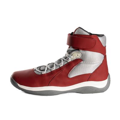 Prada Size 10.5 Red High Tops