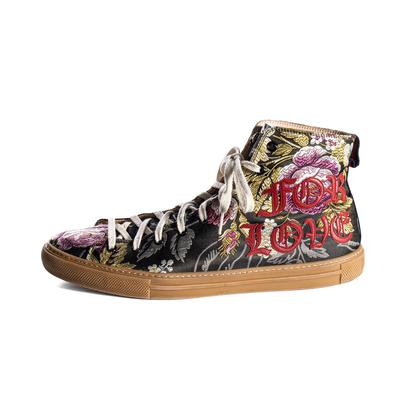 Gucci Size 12 Multicolor Floral High Tops