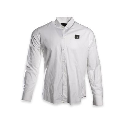 Philipp Plein Size XL White Long Sleeve Shirt