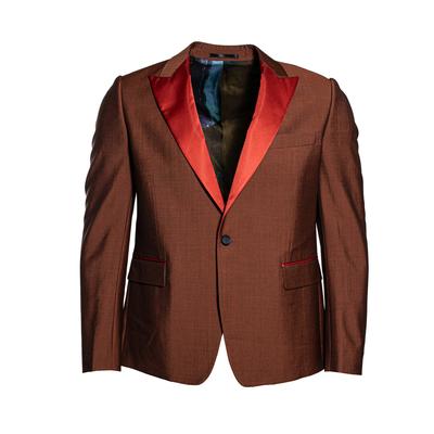  Paul Smith Size 44 Orange Tuxedo Jacket