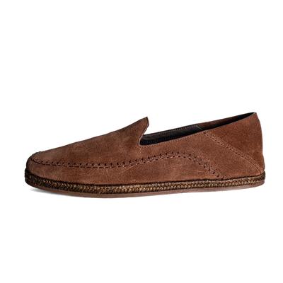 Zenga Size 9 Brown Suede Shoes