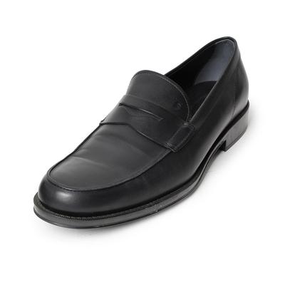 Tod's Size 11 Leather Loafers