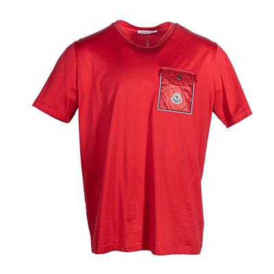 Moncler Size XL Red Tshirt