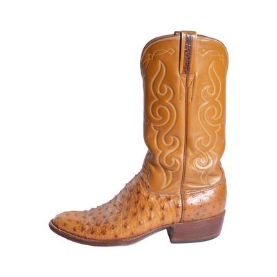 Lucchese Size 9 Ostrich Western Boots